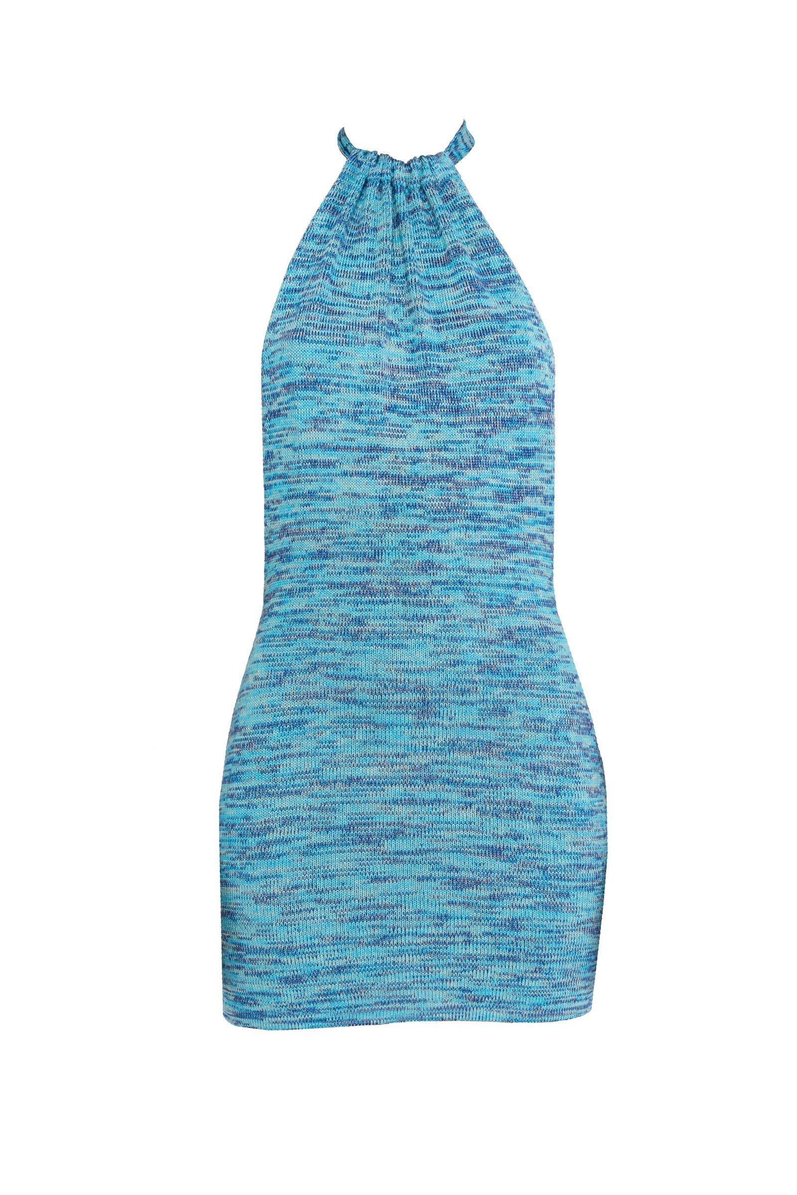 Bamba Swim 'Bounty' Dress in Aqua Size Small The Volte