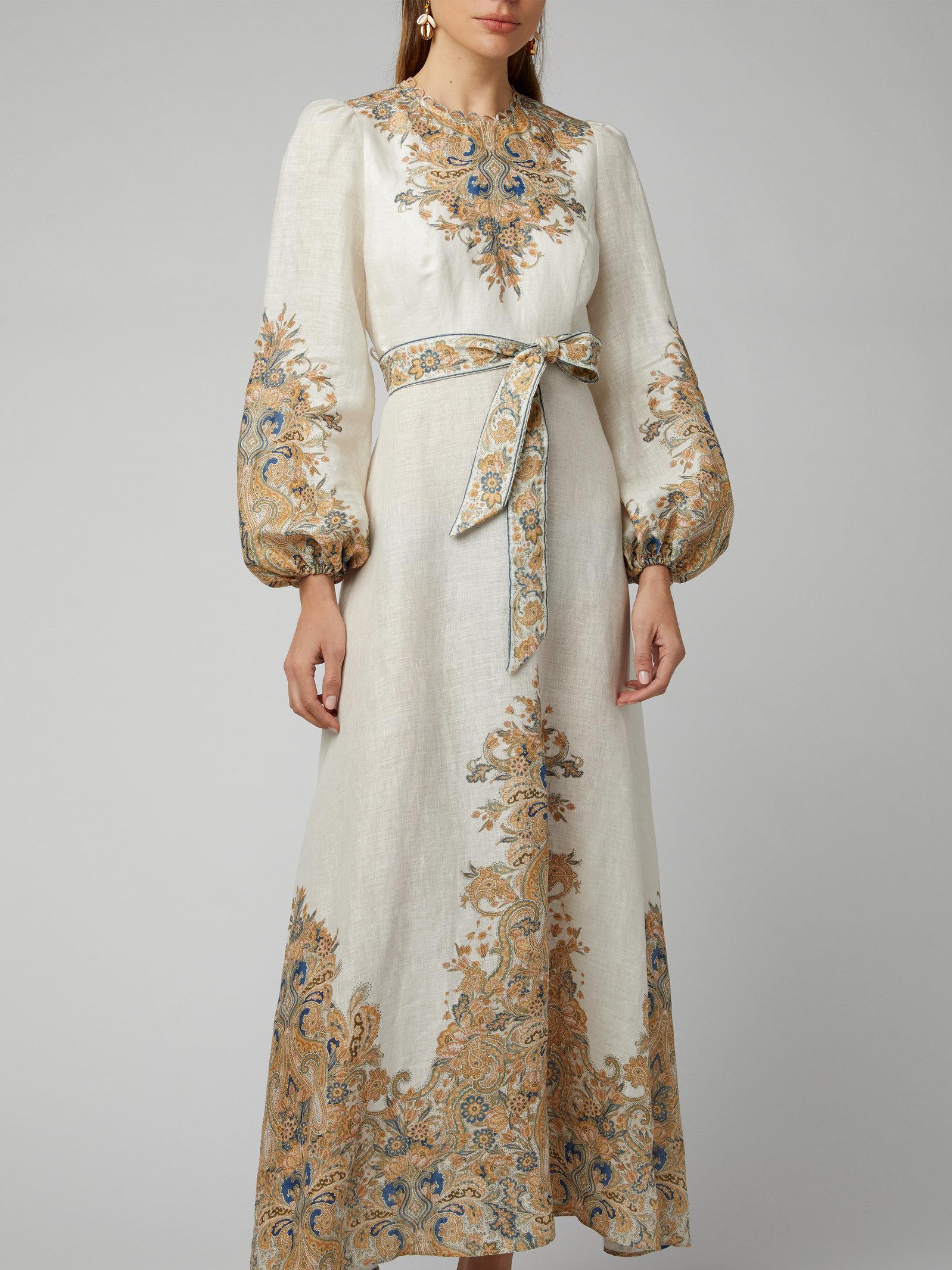 Zimmermann freja paisley dress Clearance