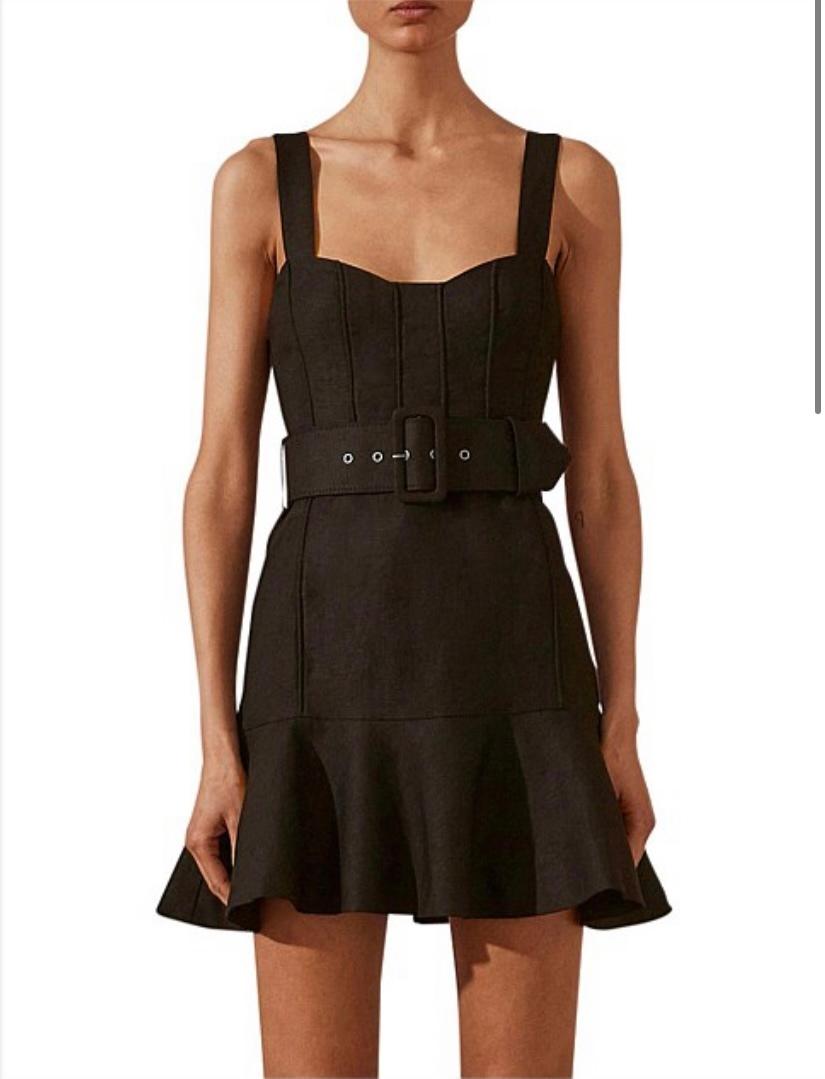 shona joy fitted mini dress