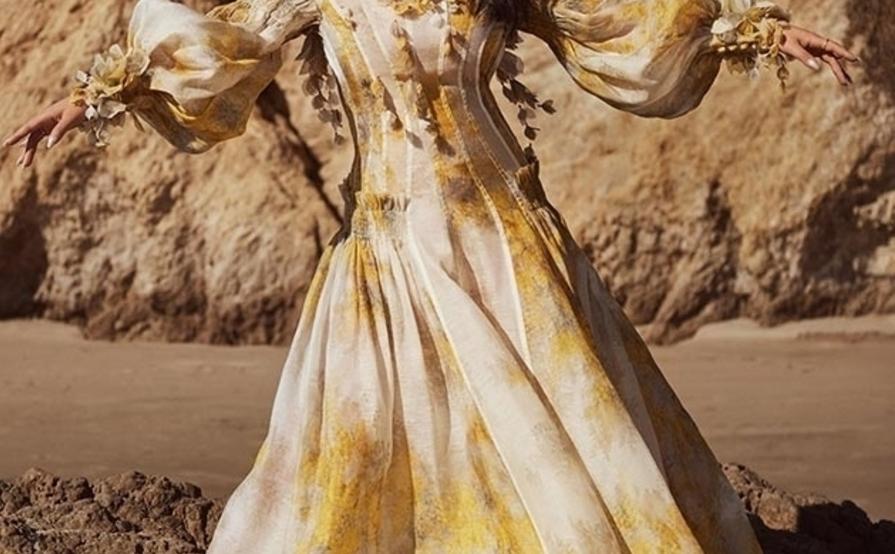 Zimmermann Botanica Wattle Gown Size 0P | The Volte