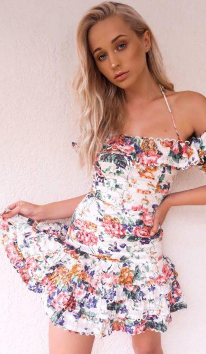 Zimmermann pintuck dress Clearance