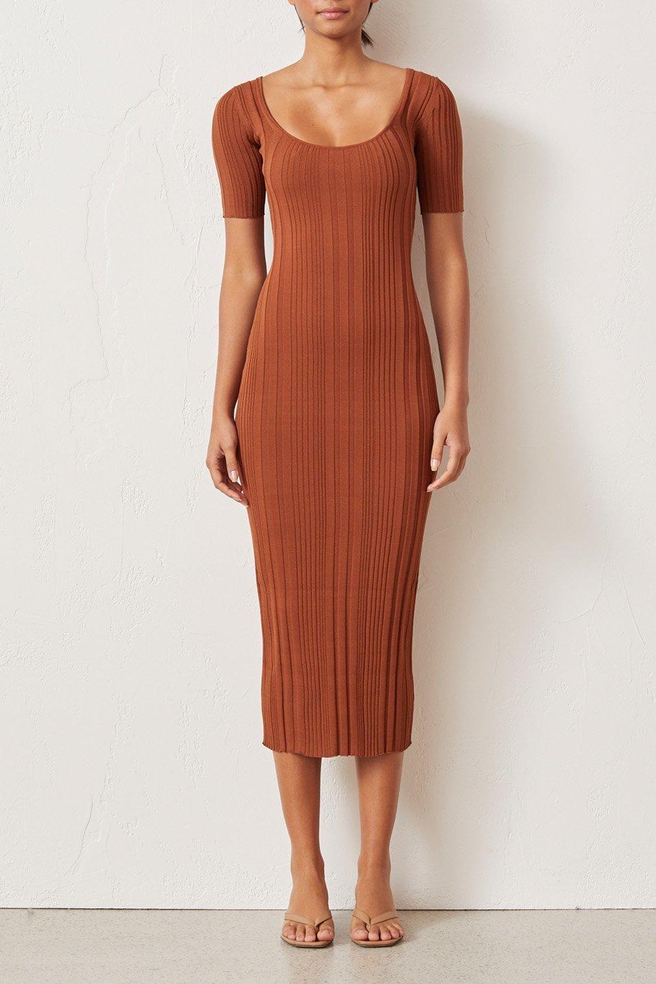 Toulouse knit midi dress Clearance