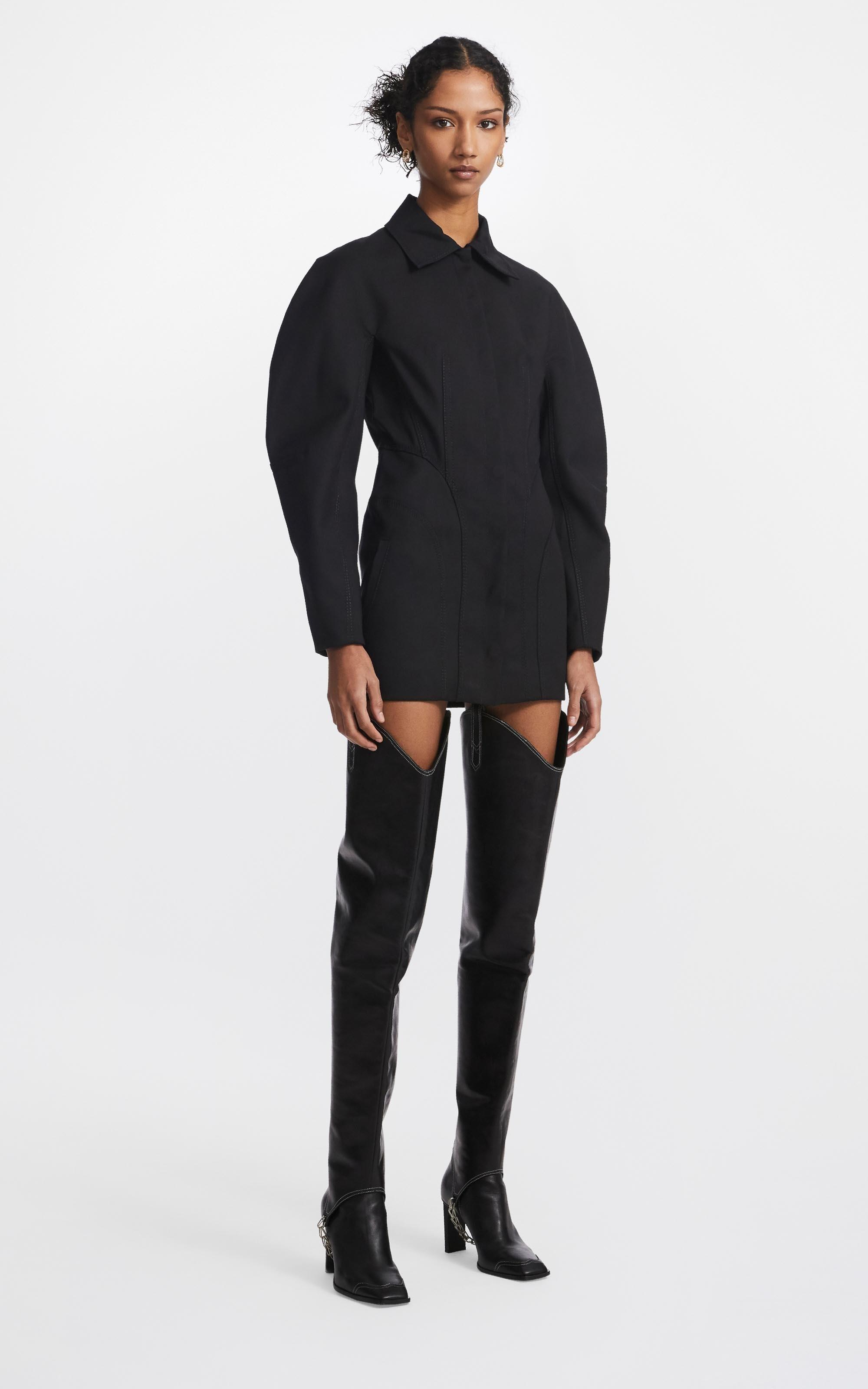 Dion Lee Contour Stitch Coat Dress Size 8 | The Volte