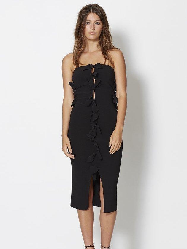 bec and bridge black dress