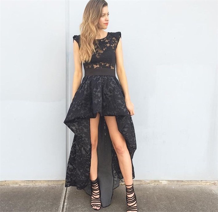 bronx and banco black dress