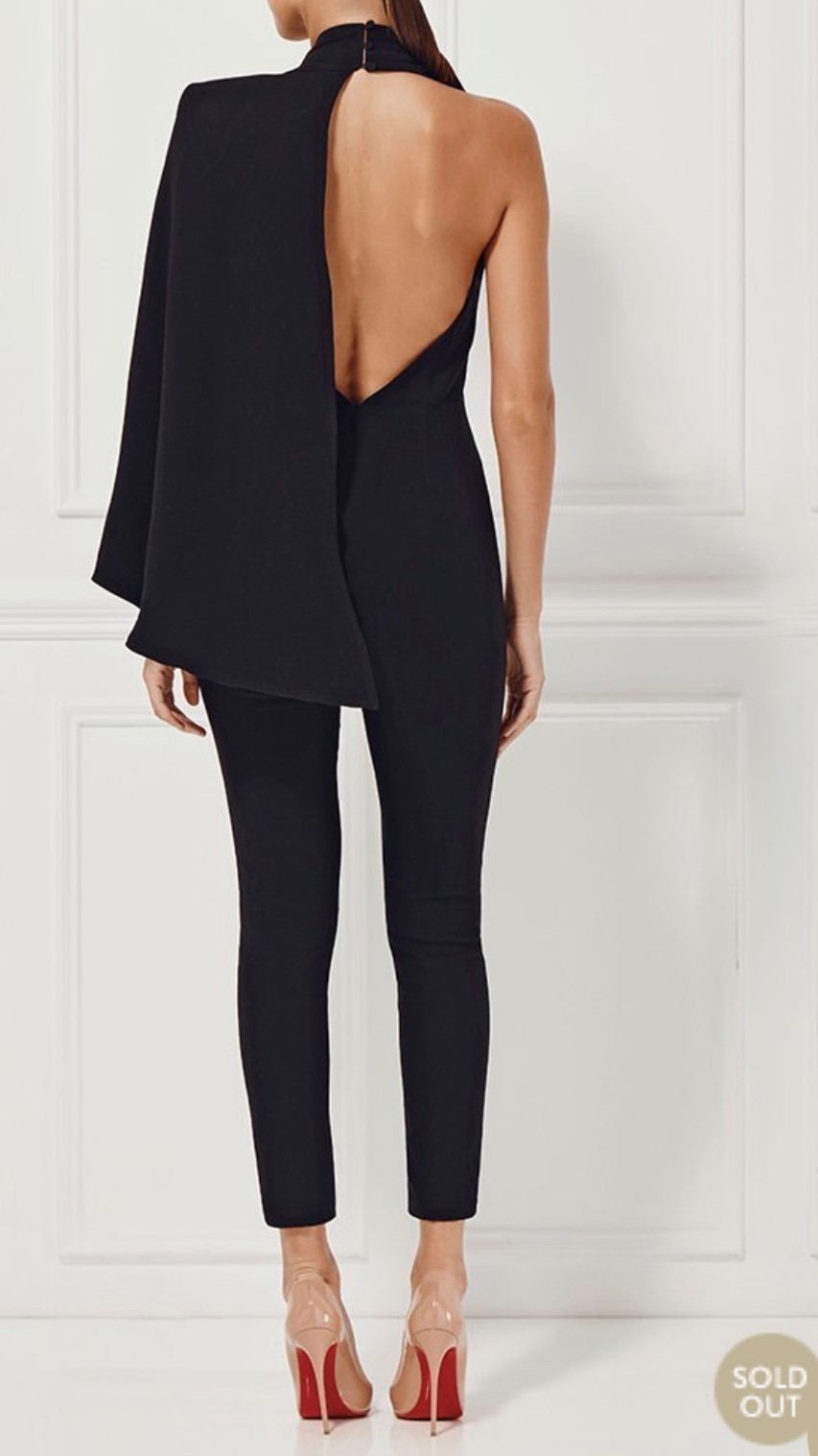 JULIANA HALF CAPE PANTSUIT The Volte