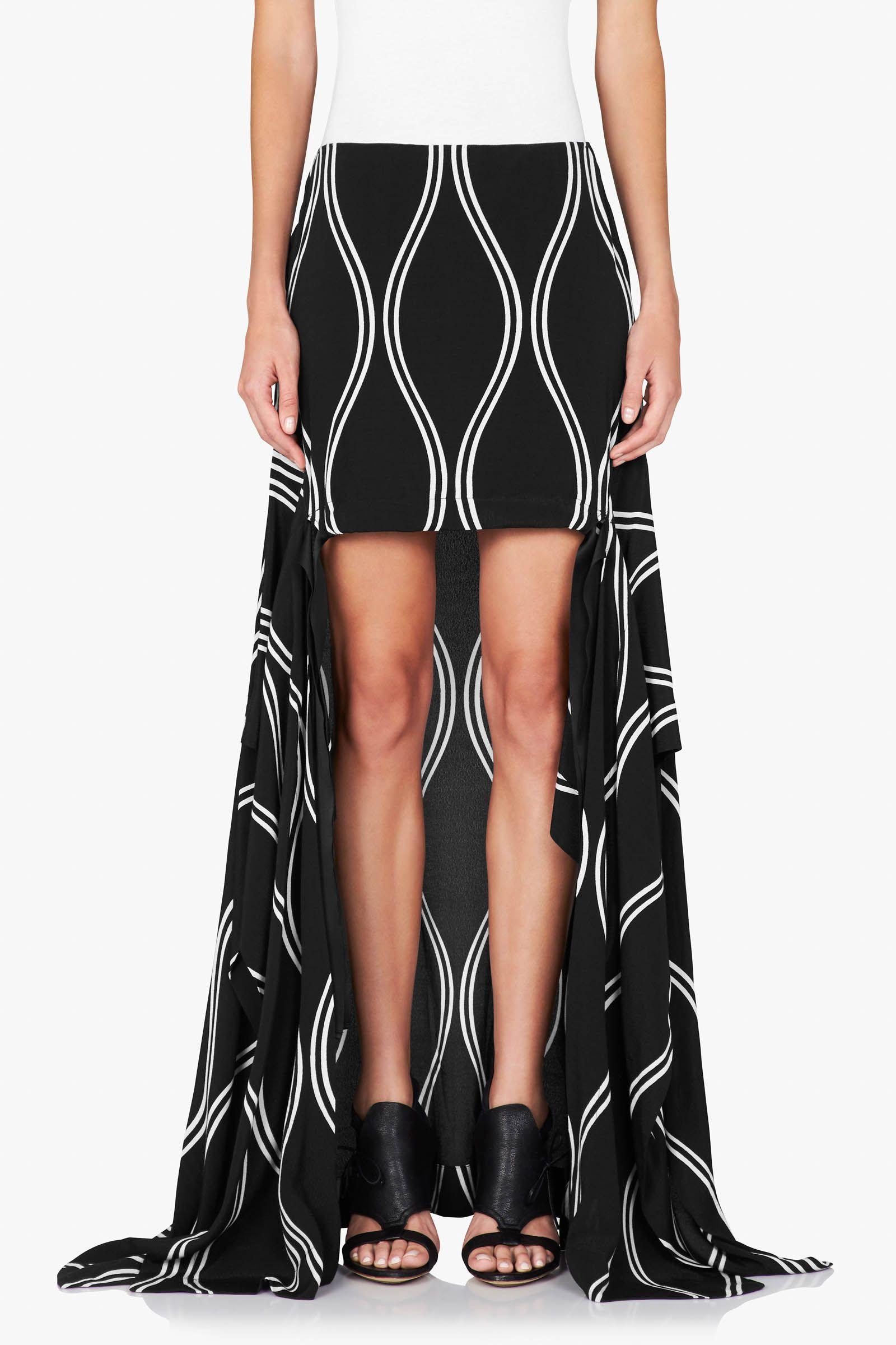 sass and bide walking after midnight loose fit skirt size The Volte