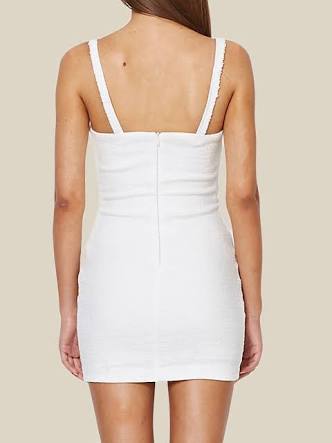 bec and bridge under eave mini dress