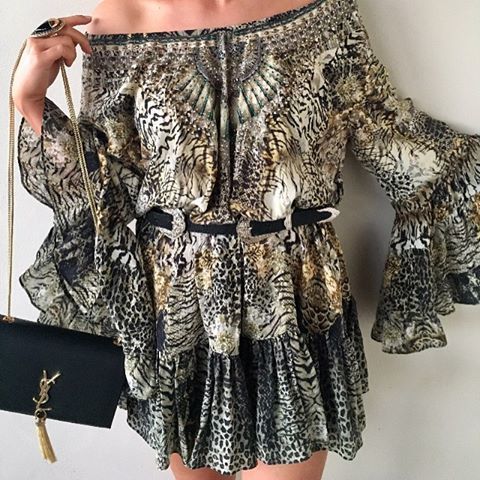 camilla a line frill dress sale